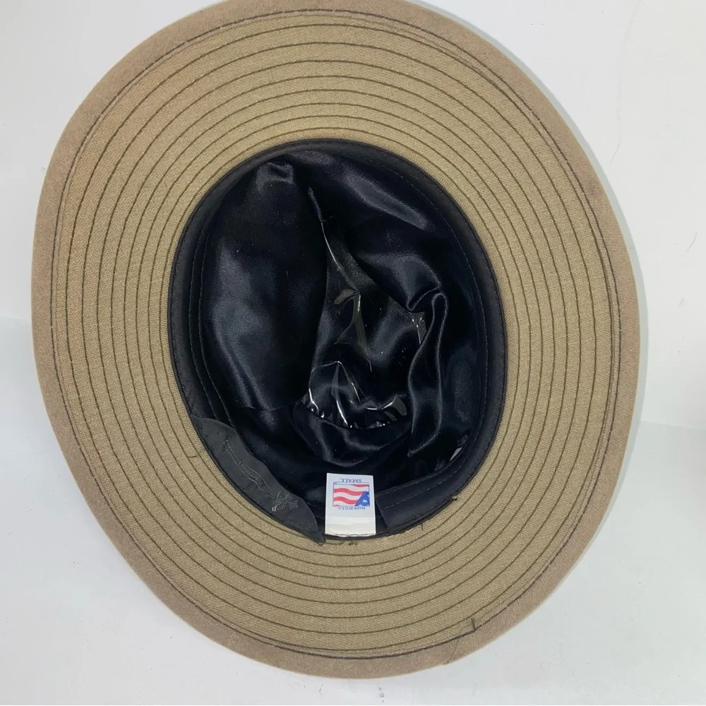 J Peterman Co Hat Mens Small Made In The USA Vintage Outback Safari Outdoors
